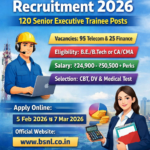 SBI Recruitment 2026 - 2440 Circle Based Officer Post 5 BSNL SET Recruitment 2026