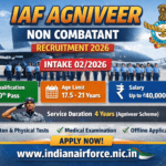IAF Agniveer Non Combatant Recruitment 2026