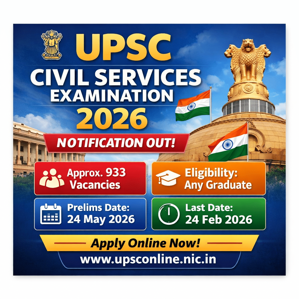 UPSC Civil Services Examination 2026