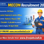 RRB JE Recruitment 2026 β 4,098 Junior Engineer, DMS & CMA Vacancies 5 mecon recruitment 2026 junior engineer officer.jpg