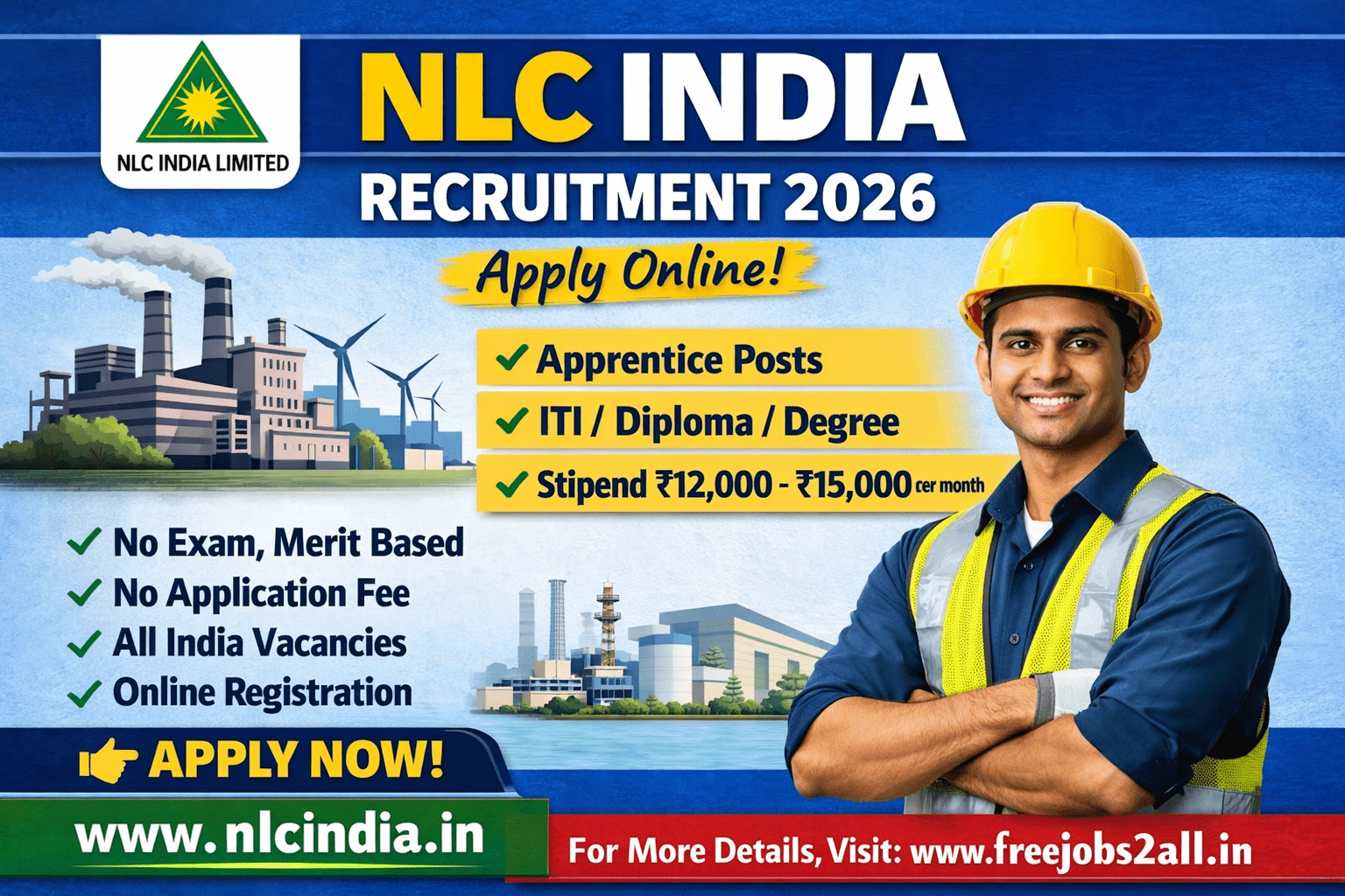 NLC India Recruitment 2026 Notification Details