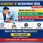 UCO Bank Recruitment 2026 – Apply Online for 173 Officer Posts 5 scientist b recruitment 2026.jpg