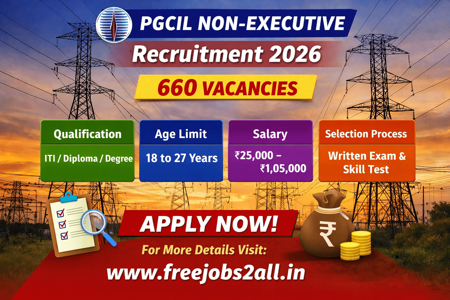 PGCIL Recruitment 2026 notification details