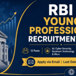 RBI Young Professional Recruitment 2026 – 12 Posts Mumbai