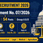 Yantra India Limited Recruitment 2026 – 3979 Posts Trade Apprentice 2 UPSC Recruitment 2026 Advt 07 2026 – 364 Vacancies