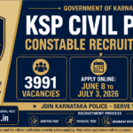 RCFL Recruitment 2026 - 94 Management Trainee Vacancies 2 ksp civil police constable recruitment 2026