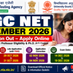 UGC NET December 2026 Announcement Poster